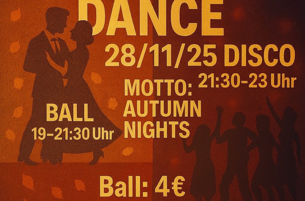 „Chic & Dance“: Eine neue Mischung aus Schulball und Disco