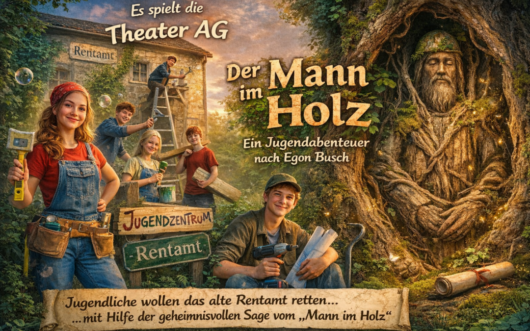 Theater-AG der Mittelstufe probt eifrig für ihre Premiere im Juni