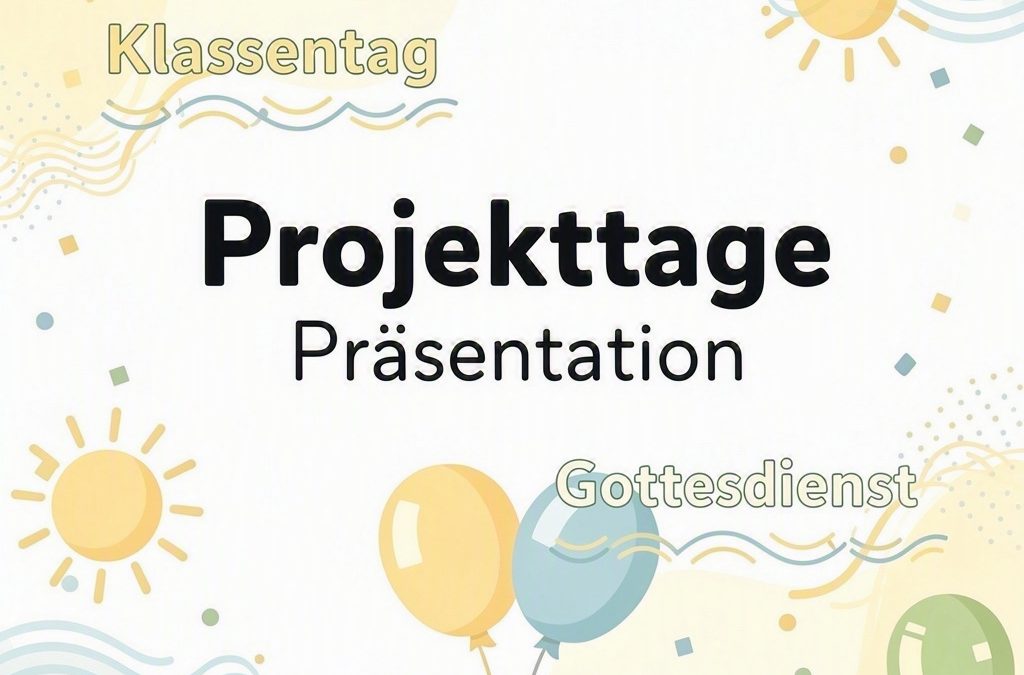 Ablauf der letzten Schultage